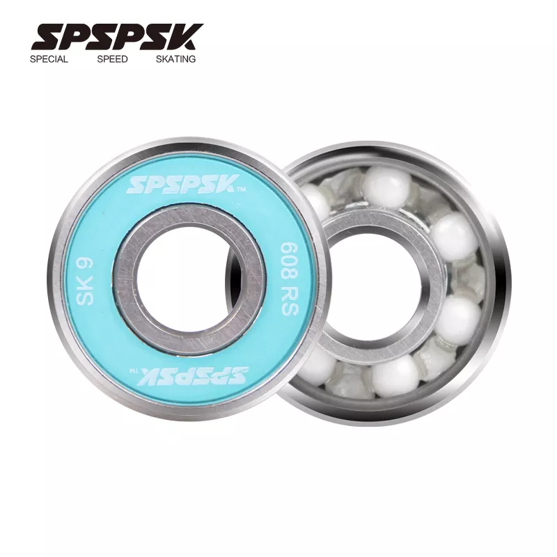 SK-9 White Ceramic Ball Speed Skating Bearing